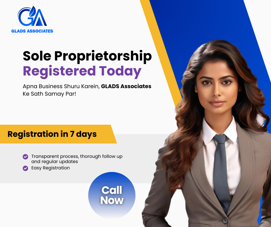 Register Your Sole Proprietorship Firm Online in India | GLADS Associates/sole proprietorship, sole proprietorship meaning, what is sole proprietorship, sole tradership, proprietorship firm, sole proprietorship registration, advantages of sole proprietorship, proprietorship firm registration, what is a proprietor, proprietorship registration